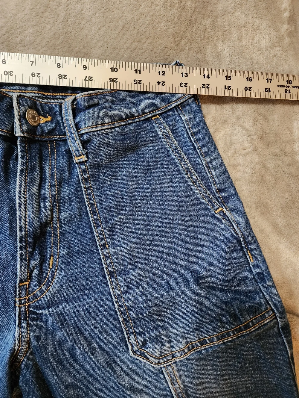 Carpenter Jeans | High Rise Loose Fit Denim Old‎ Navy 6